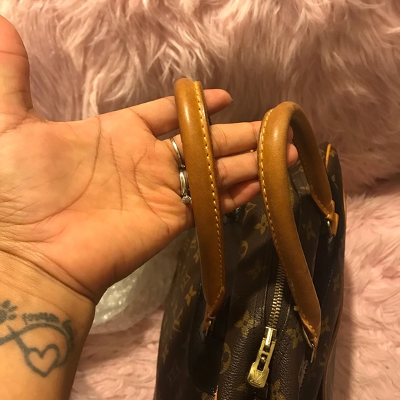 Auth Louis Vuitton Deauville bowling bag - Picture 4 of 10